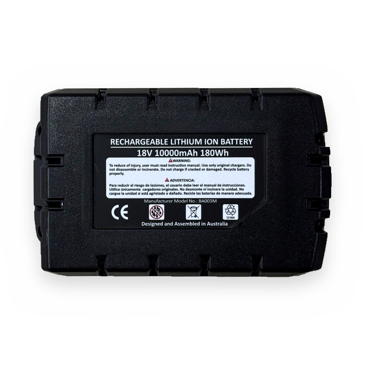 Trackable 10AH Milwaukee High Output M18 18V Battery