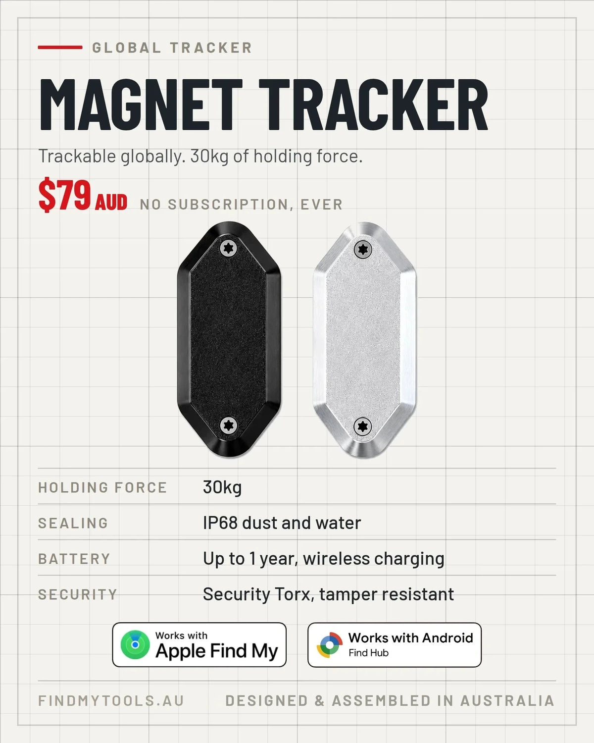 Betta Tracker Magnet Tracker